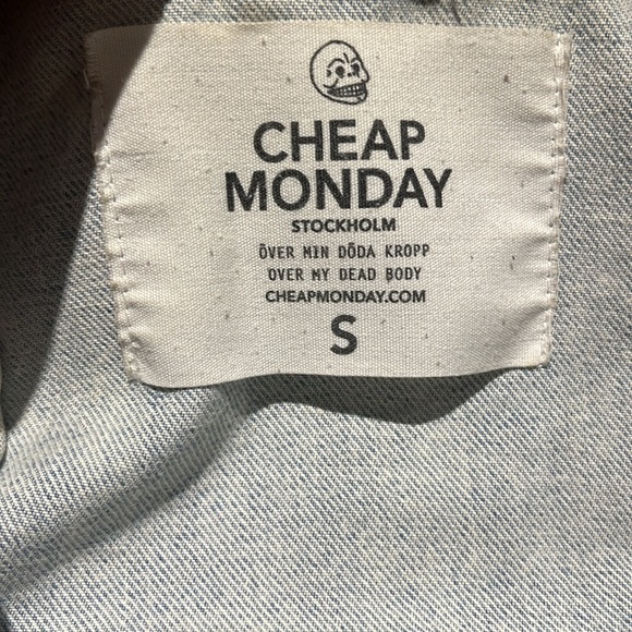Cheap Monday Denim Jacket/Coat - Small - Picture 2 of 4